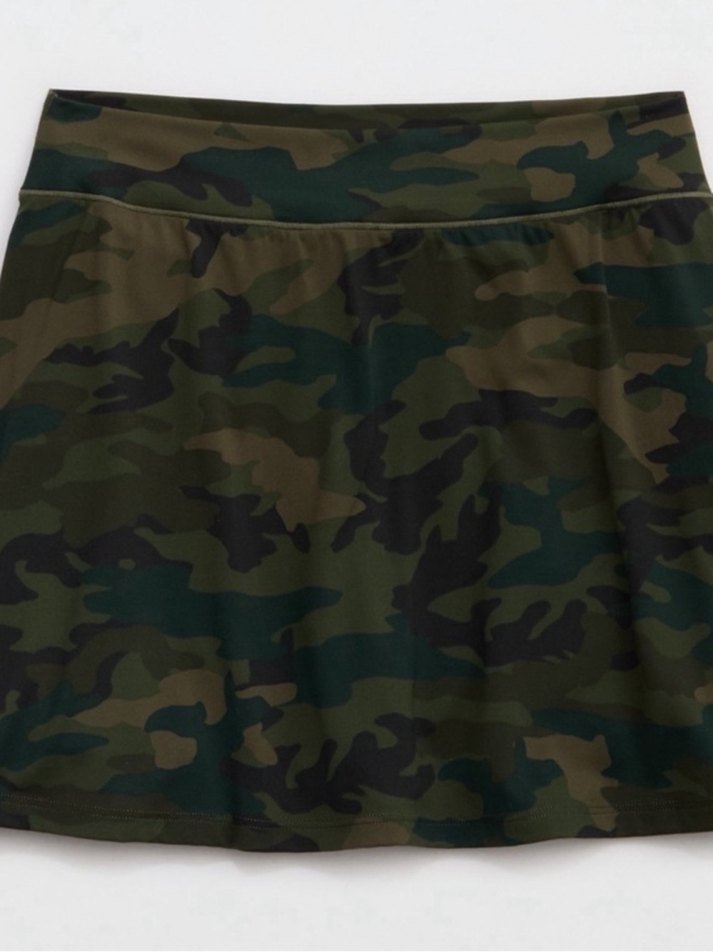 š OFFLINE by AERIE REAL ME CAMOUFLAGE PERFORMANCE MINI SKORT NWT - Picture 8 of 10